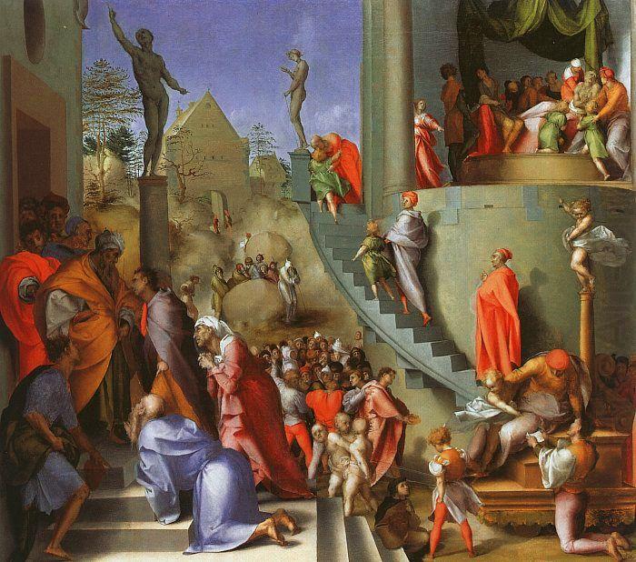 Jacopo Pontormo Joseph in Egypt oil painting picture